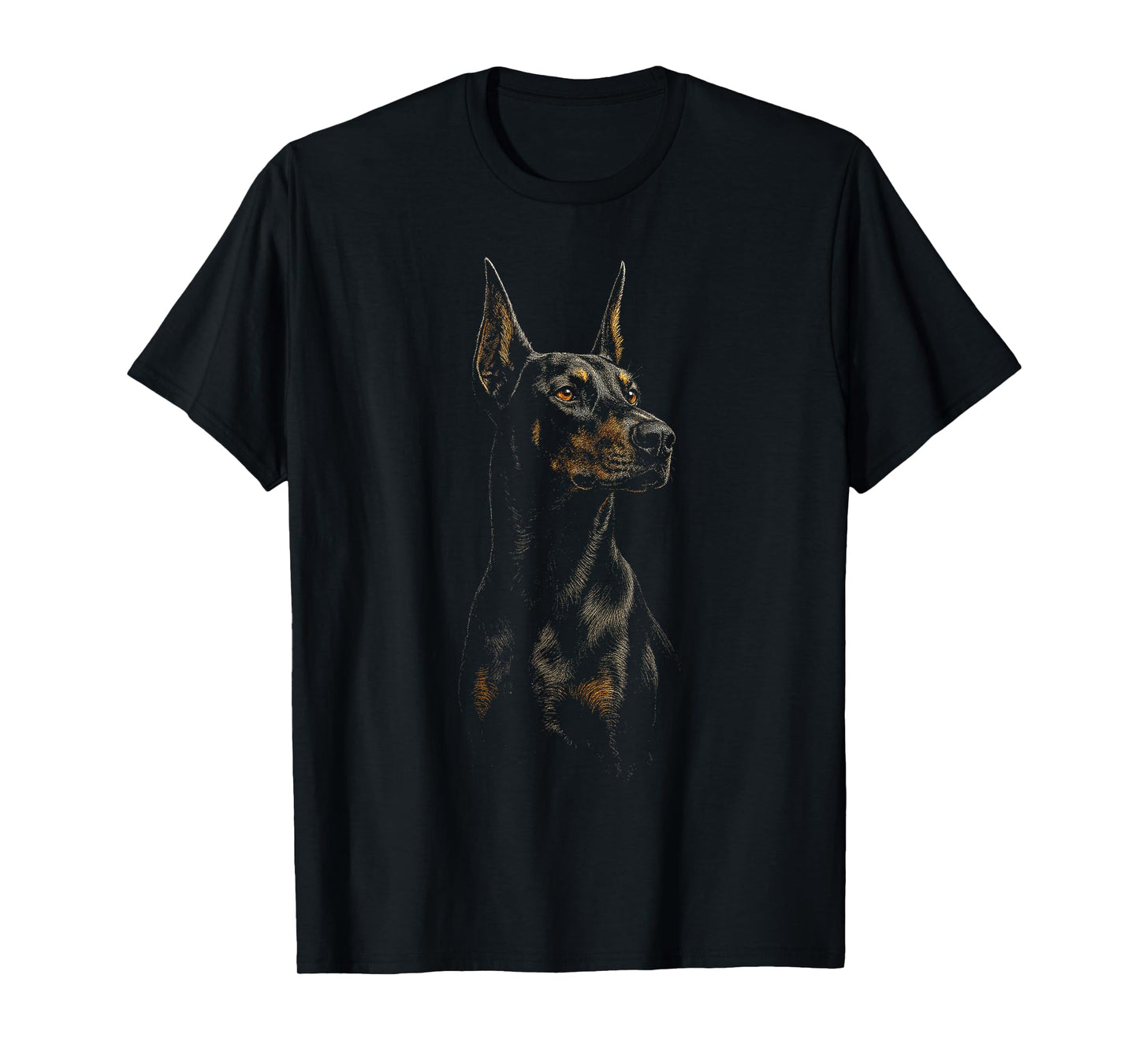 Doberman Dog Gift Lover for Men Women Dog Mom Dad Owner T-Shirt