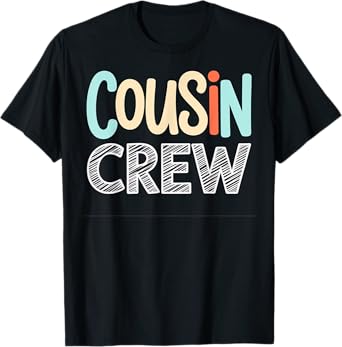 Cousin Crew Pajamas Kids Girls Toddler Matching Gifts T-Shirt