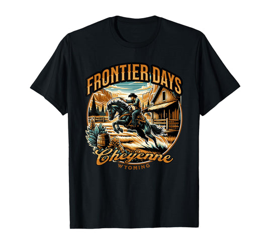 Cheyenne Wyoming Frontier Days Co0wboy T-Shirt