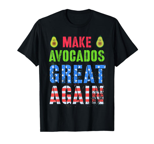 Cinco de Mayo MAKE AVOCADO GREAT AGAIN Squad American Family T-Shirt