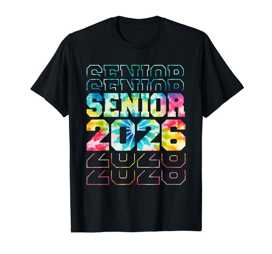 Class of 2026 Tie Dye Graduation 2026 Senior 2026 Men Women T-Shirt