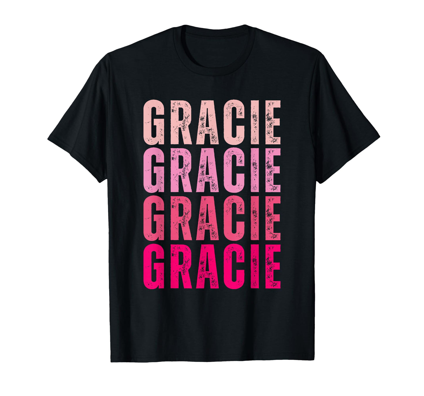 Personalized Name Gracie I Love Gracie Vintage T-Shirt
