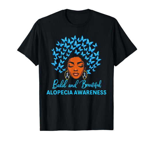 Alopecia Hair Loss Alopecia Areata Awareness T-Shirt