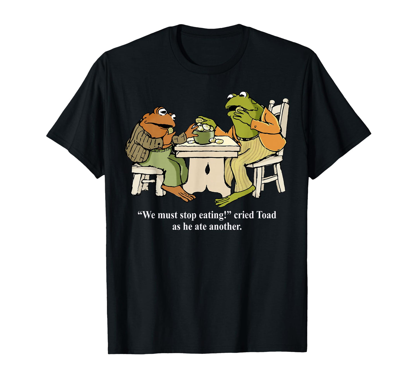 We Must Tee Stop Eating Toad As He Ate Another Frog Men Toad T-Shirt