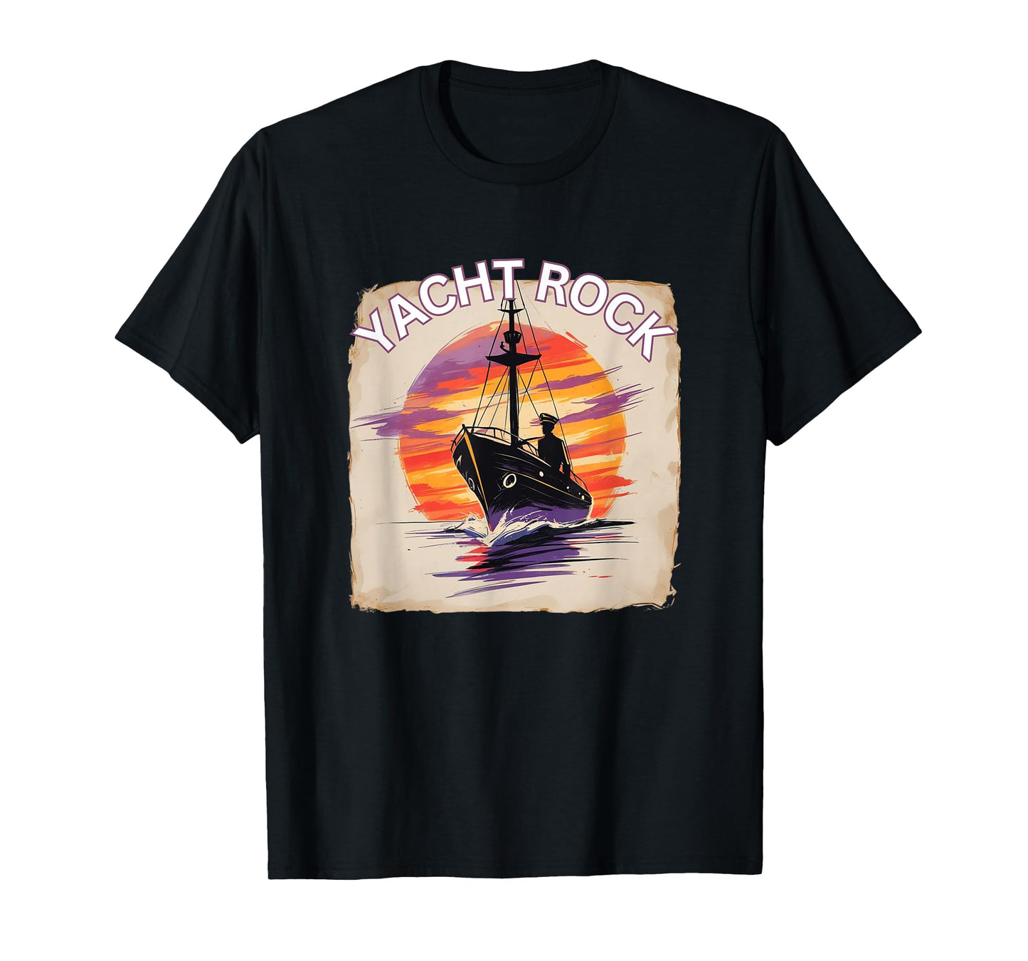 Yacht Rock Boating Drinking Maritime Party Fun T-Shirt