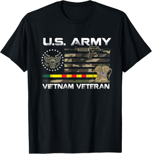 U.S. Army Vietnam Veteran T-shirt, Vietnam Veteran Gift T-Shirt