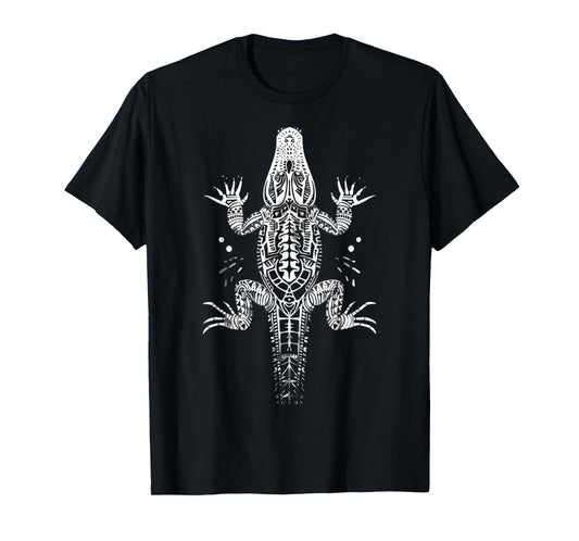 Alligator Tribal Vintage Retro Graphic T-Shirt