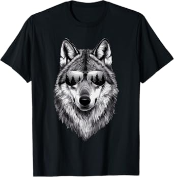Cool Wolf Design For Men Women Kids Wolf Pack Wolf Lover T-Shirt