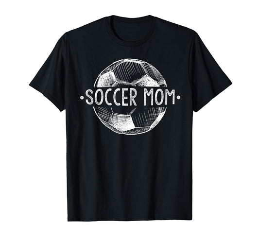 Soccer Mom Family Matching Team Player Gifts Soccer Mama T-Shirt