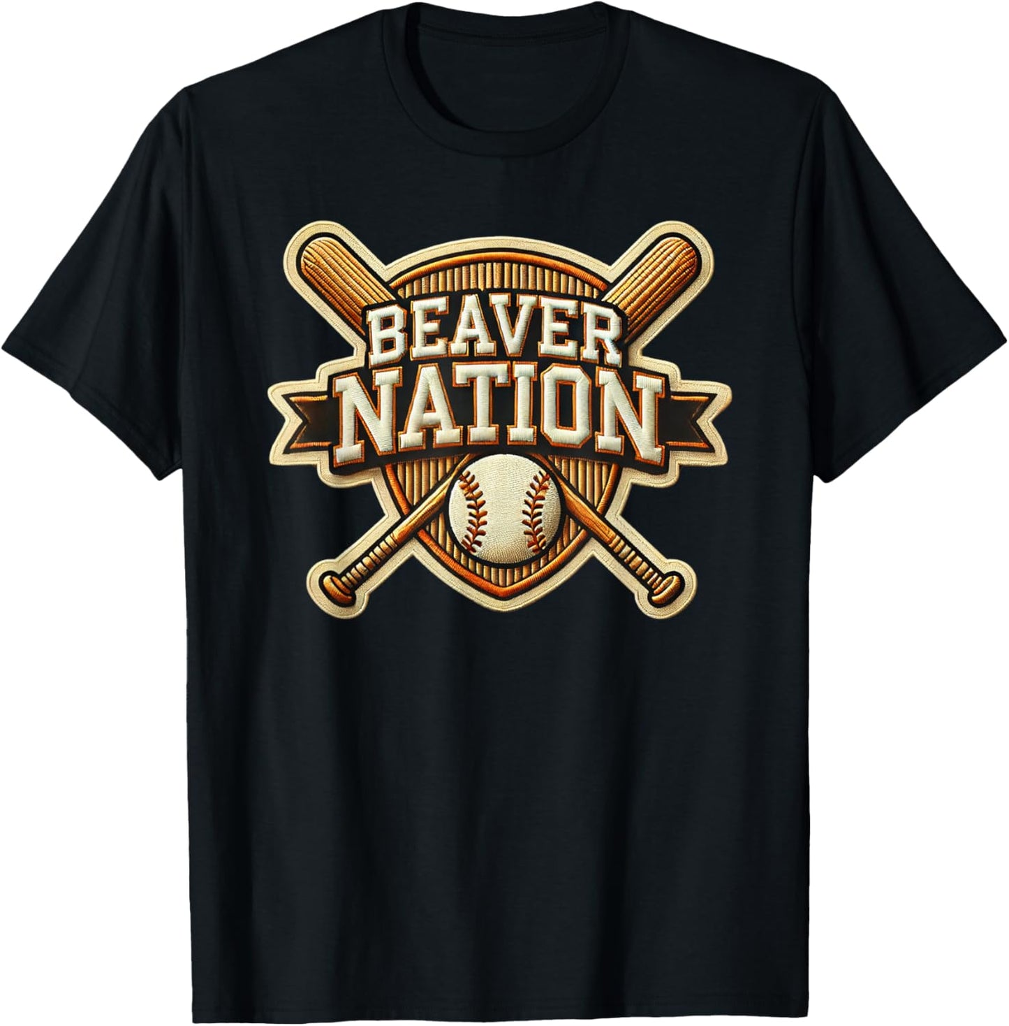 Beaver Nation Baseball T-Shirt