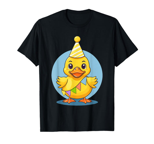 Cute Birthday Duck Girls Boys Kid Toddler Rubber Duck Lovers T-Shirt