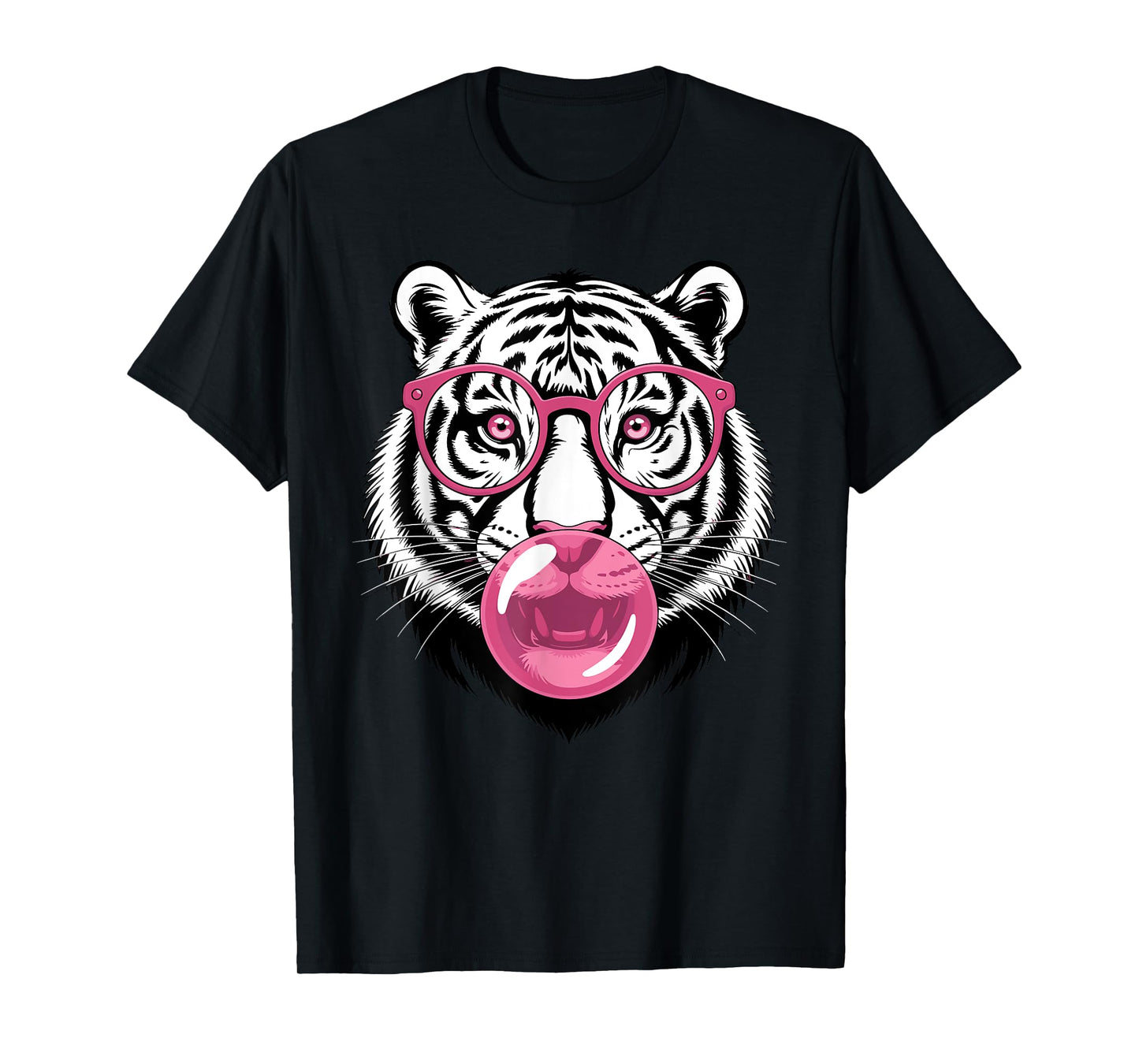 Funny Tiger Art For Men Women Boys Girls Animal Tiger Lover T-Shirt