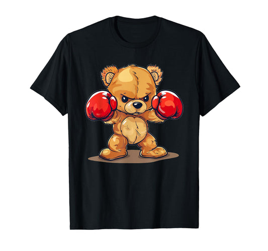 Pretty funny Teddy bear costume for boxing lovers T-Shirt