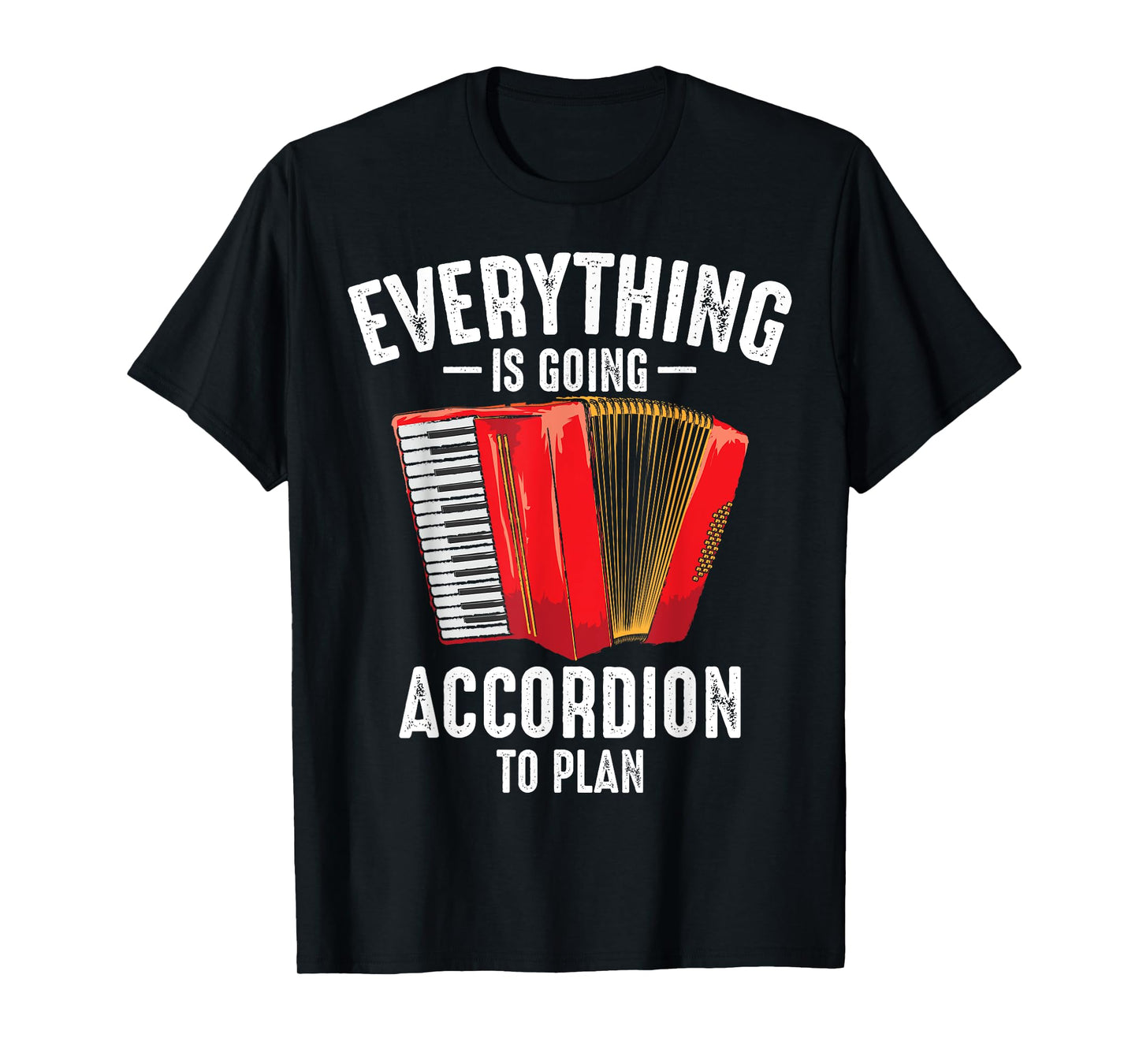 Accordion Design For Men Women Accordionist Accordion Player T-Shirt