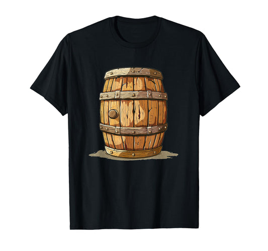 Cool big wooden Barrel T-Shirt