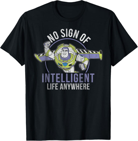 Disney Pixar Toy Story Buzz Lightyear Intelligent Life T-Shirt