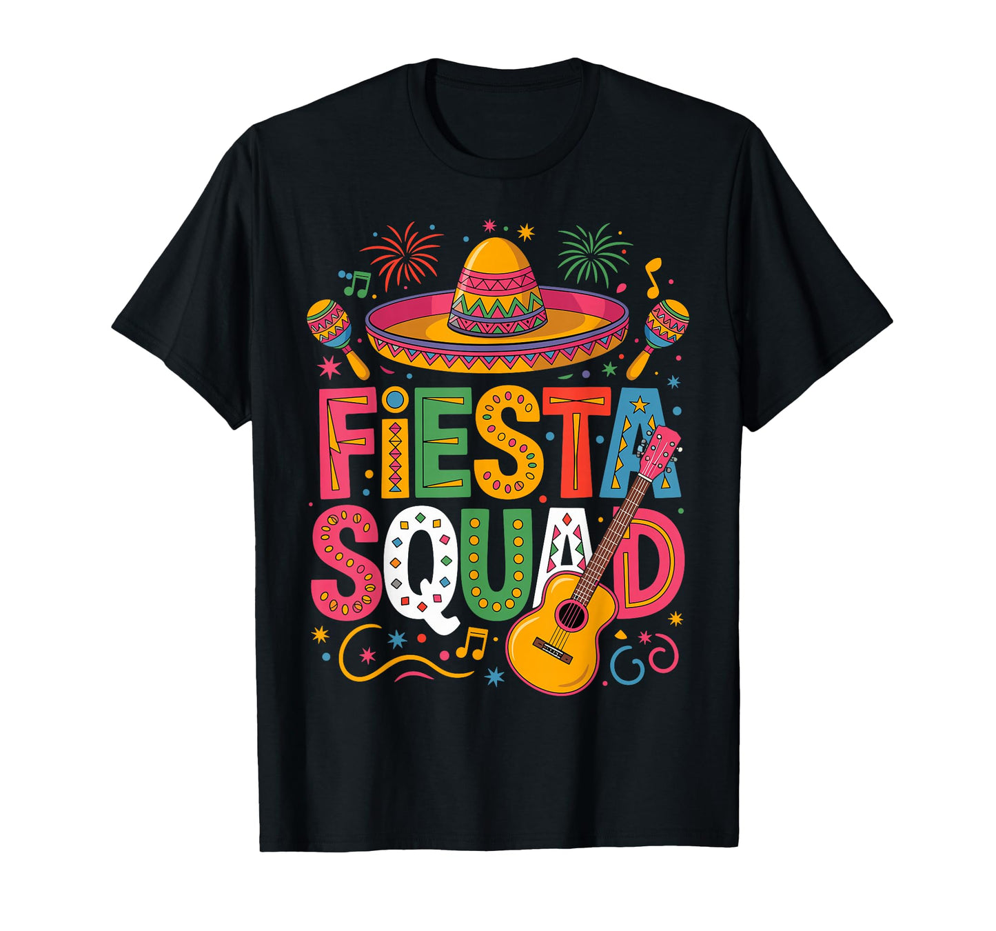Fiesta Squad Family Matching Cinco de Mayo T-Shirt