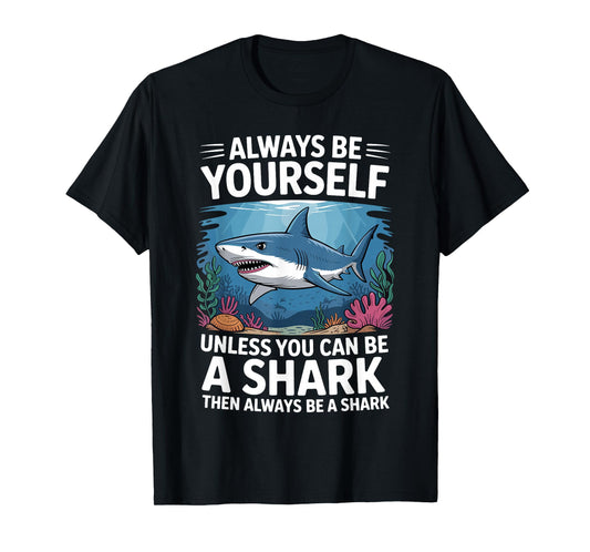Cool Shark Costume For Men Women Kids Boys Girls Adult Shark T-Shirt