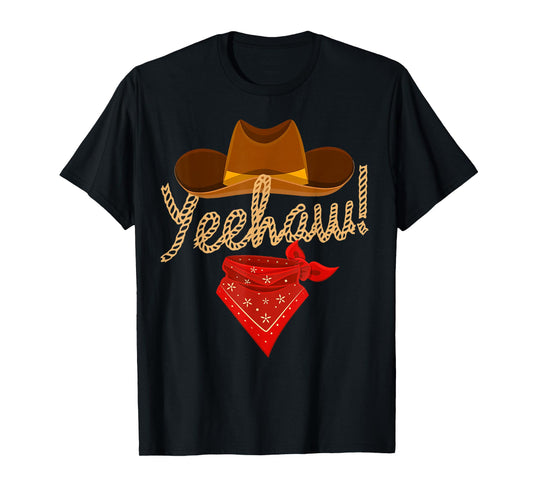 Yeehaw Western Country Howdy Southern Cowboy Yee Haw Vintage T-Shirt