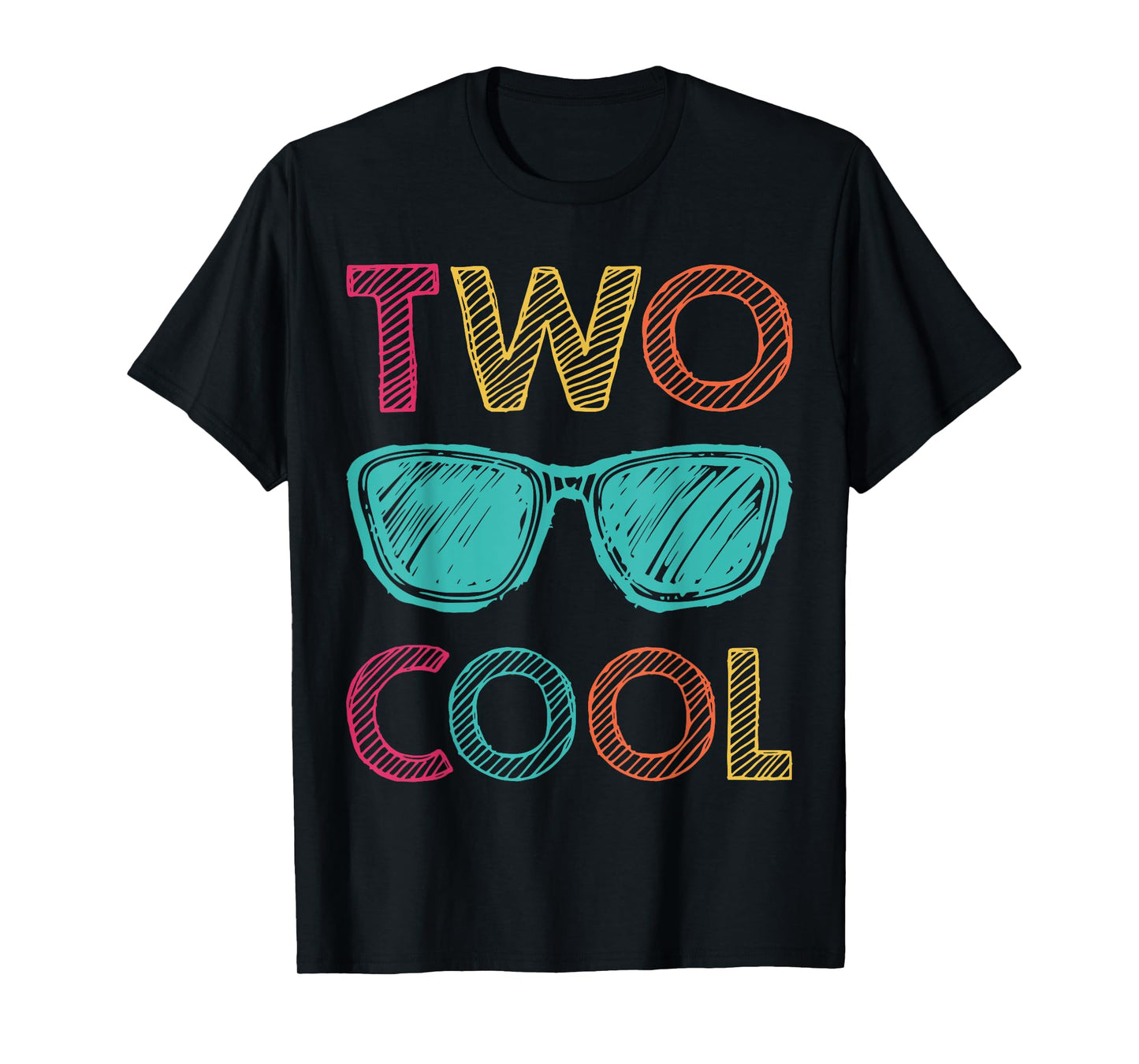 Two Cool 2 Years Old Birthday For Boy Birthday Party Boys T-Shirt