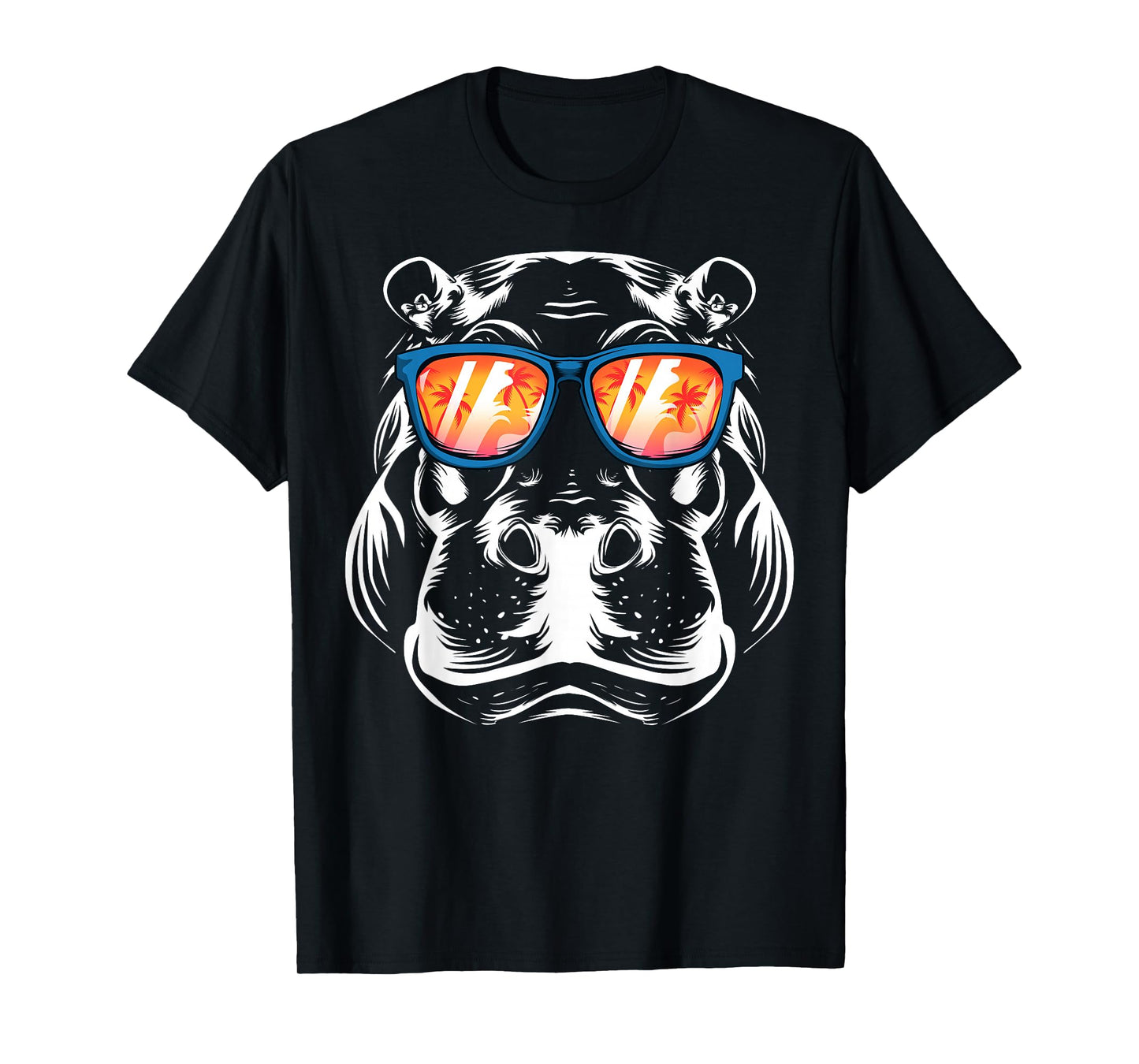 Cool Hippopotamus For Men Women Hippo Zoo Day Animal Lover T-Shirt
