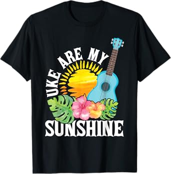Uke Are My Sunshine - Ukulele Player Ukulelist T-Shirt