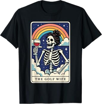 The Golf Wife Tarot Card T-Shirt