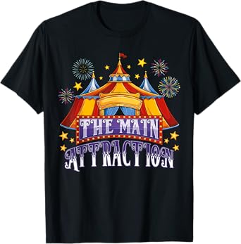 Kids Circus Attraction Carnival birthday Party boys girls T-Shirt