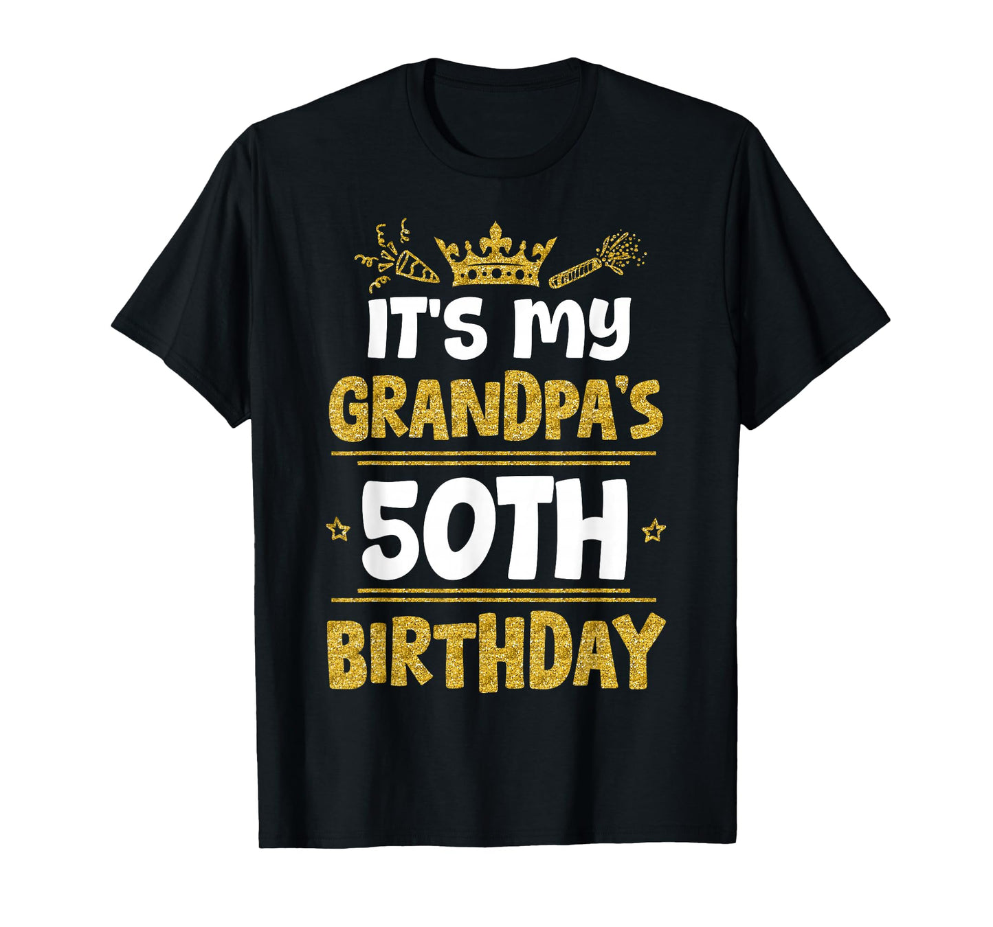 Happy It's My Grandpa's 50th Birthday 1975 50 Years Old T-Shirt