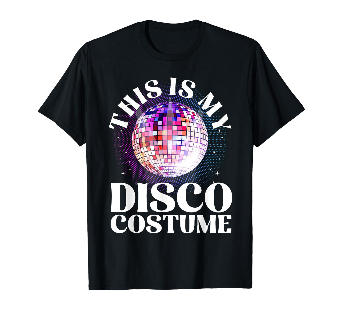 80s Disco Art For Men Women 70s Ball Costume Disco Dance T-Shirt