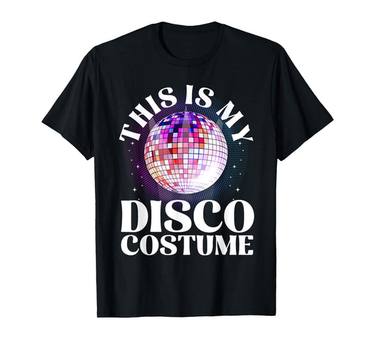 80s Disco Art For Men Women 70s Ball Costume Disco Dance T-Shirt