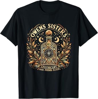 Halloween Sisters Practical Magic Girls Womans T-Shirt