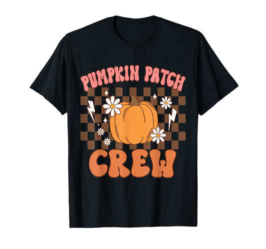 Pumpkin Patch Crew Funny Pumpkin Patch Squad Thanksgiving T-Shirt