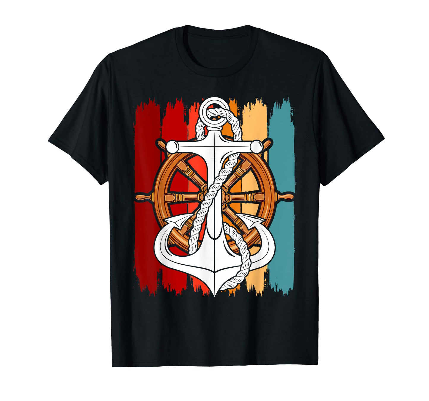 Sailor Costume Anchor Captain Sailing Men Women Children T-Shirt