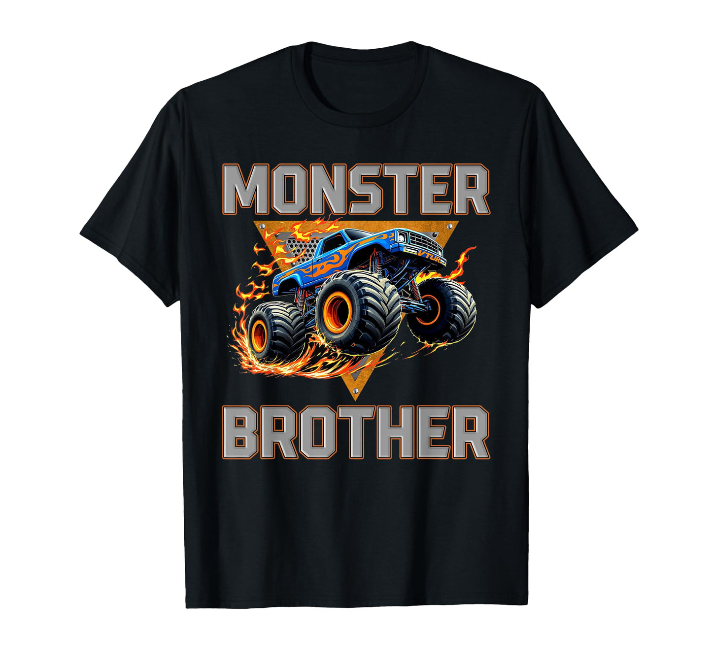 Monster Truck Brother Family Matching Monster Truck Lovers T-Shirt