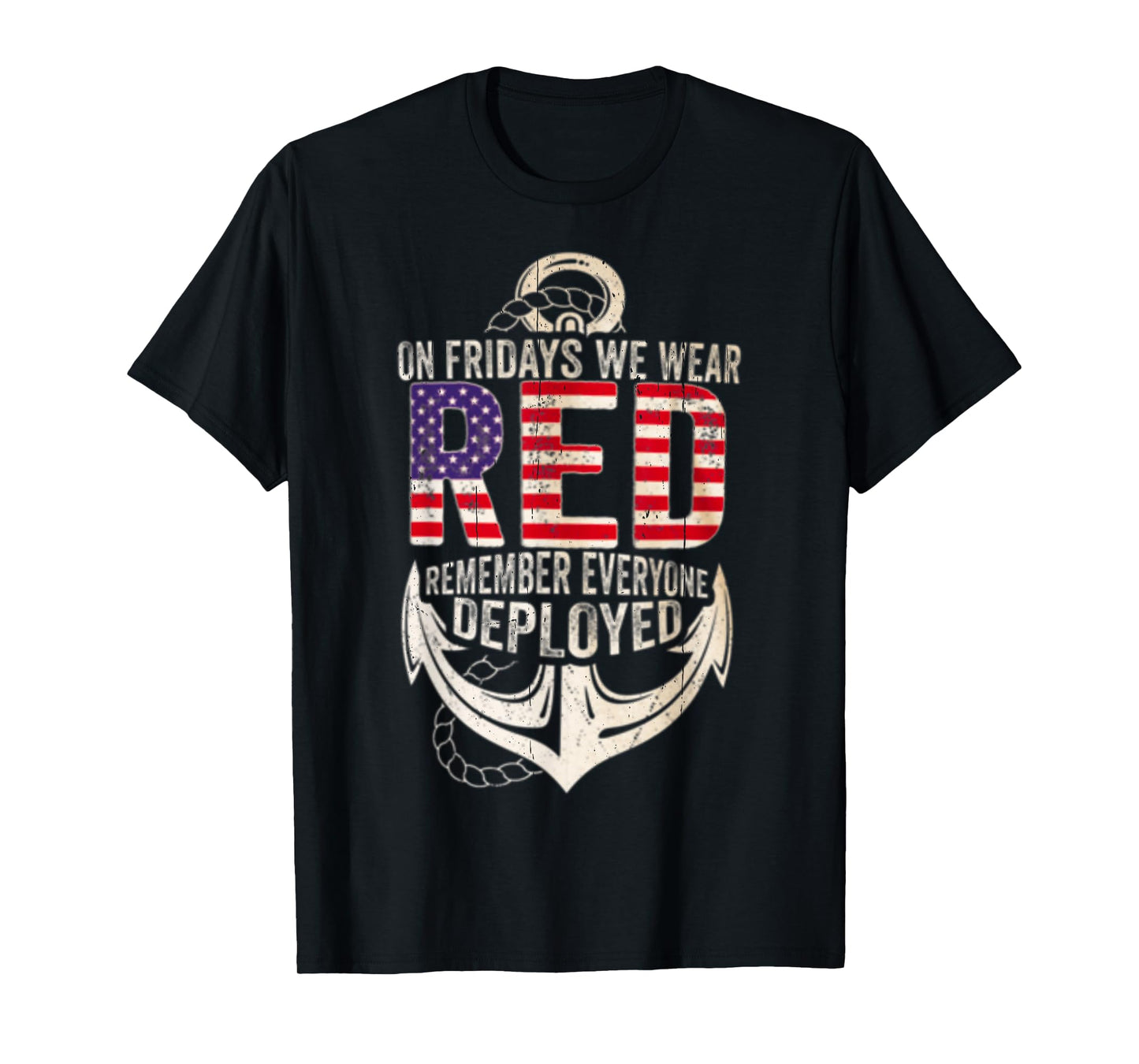 Vintage Red Friday Shirt On Friday We Wear Red T-Shirt