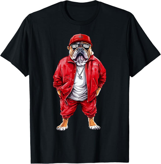 Vintage Georgia GA Vintage Athletic Sports Design T-Shirt