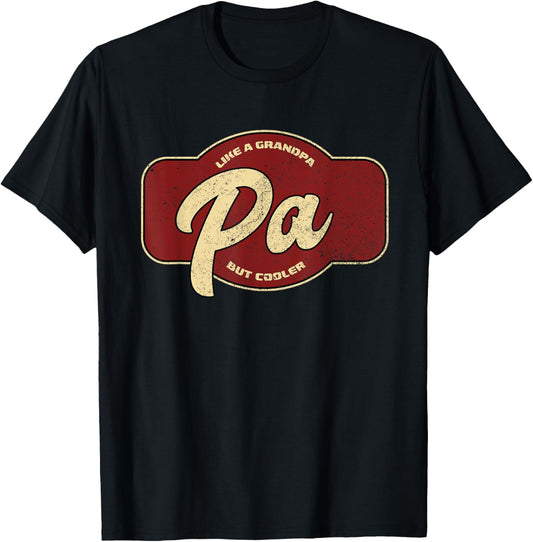 Vintage Modern Black T-Shirt