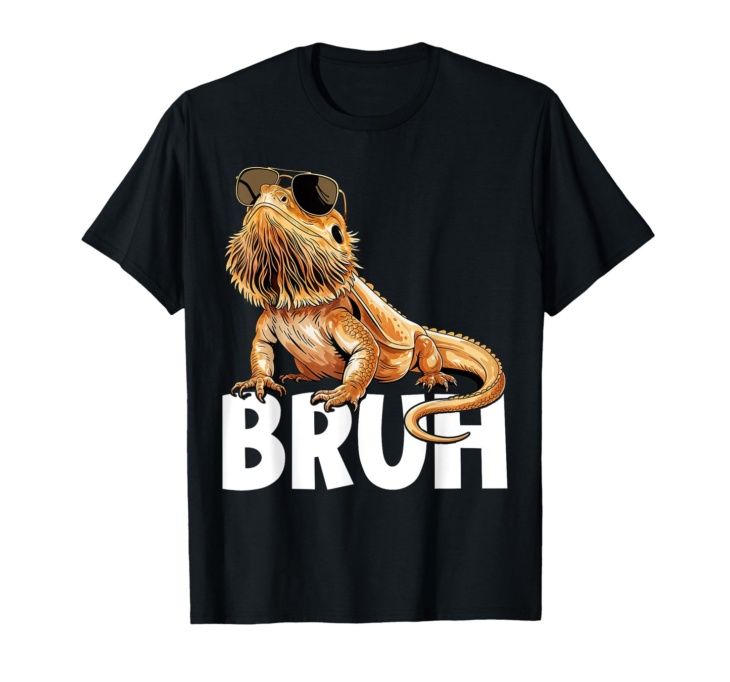 Tiny Dinosaur Bruh Bearded Dragon Lover T-Shirt