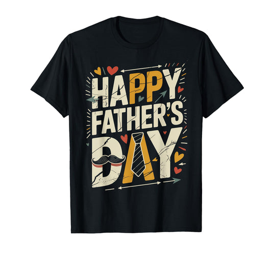 Happy Father's Day 2025 for Men Dad Grandpa Love T-Shirt