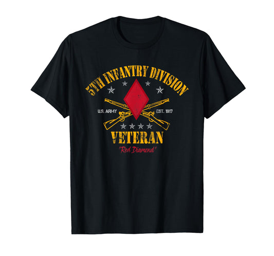 5th Infantry Division Veteran Shirt Veterans Day US Military T-Shirt