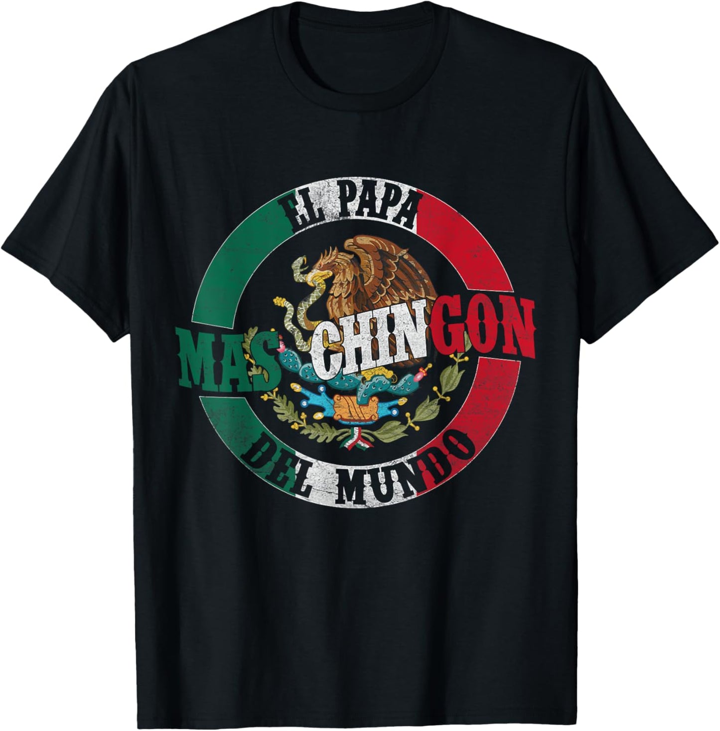 Del Mundo Mexican Dad Father's Day T-Shirt