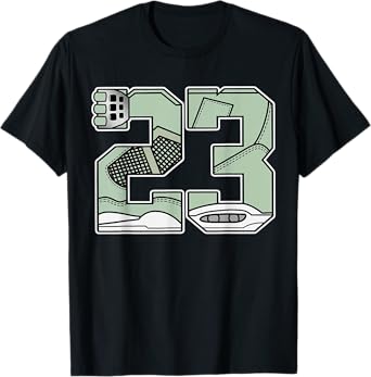 Number 23 Seafoam Abundance 4s Matching Tee For Men Women T-Shirt