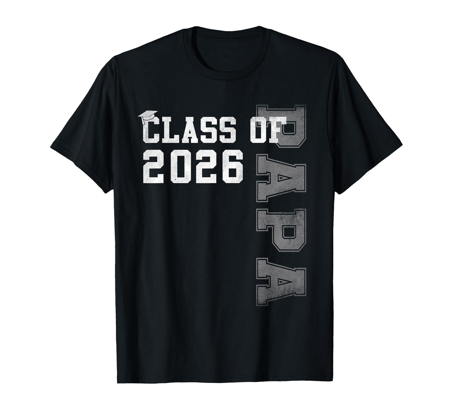 Proud Papa Of A 2026 Graduate Grad Senior Graduation T-Shirt