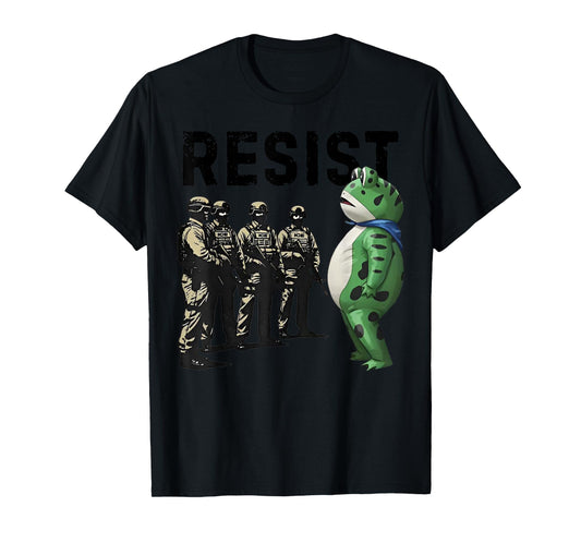 Portland Frog Resist Shirt Anti ICE T-Shirt