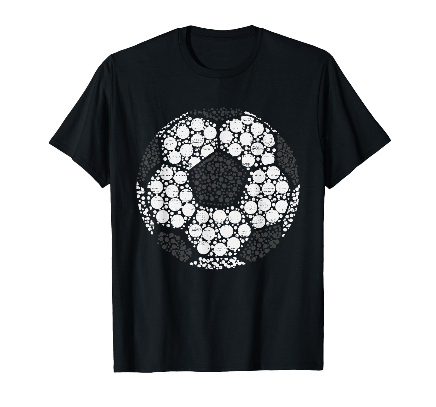Happy Dot Day Soccer Colorful Polka Dots Boy Teen Youth Kids T-Shirt