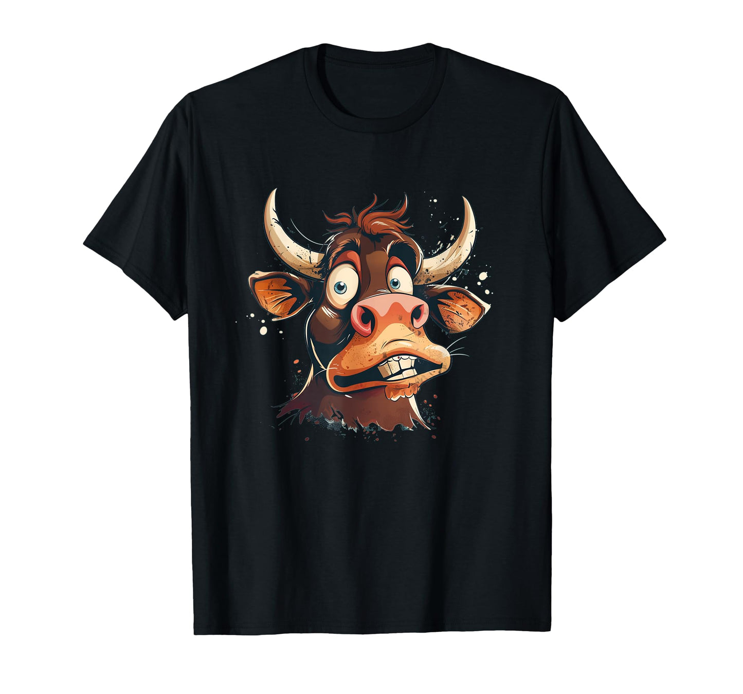 Happy Cattle with Horns Costume for Bullocks Lovers T-Shirt
