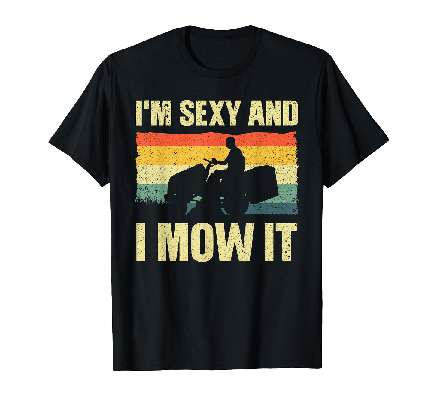 Lawn Mower Novelty for Men Women Kids Landscaper Lawn Mowing T-Shirt