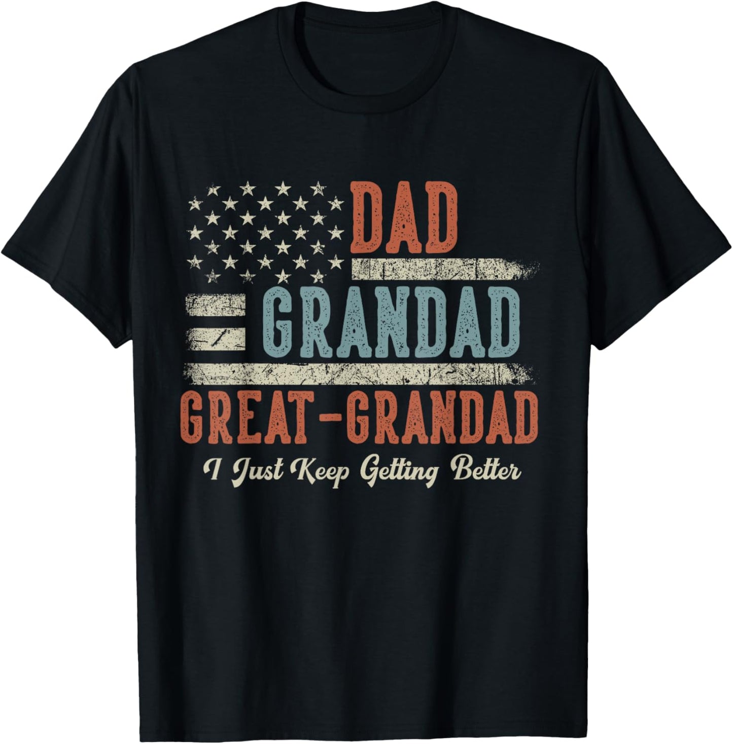 Gifts for Grandpa from Grandkids Dad Grandad Great Grandad T-Shirt