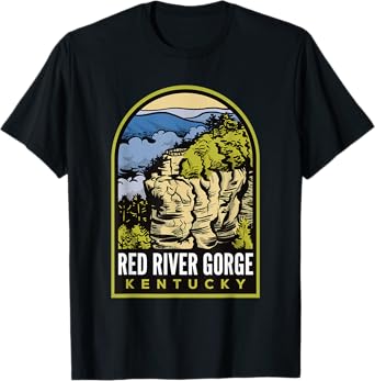 Red River Gorge Chimney Top Rock T-Shirt
